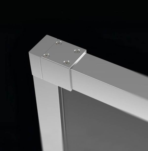 Расширительные профили Idea +20 мм (набор) хром 